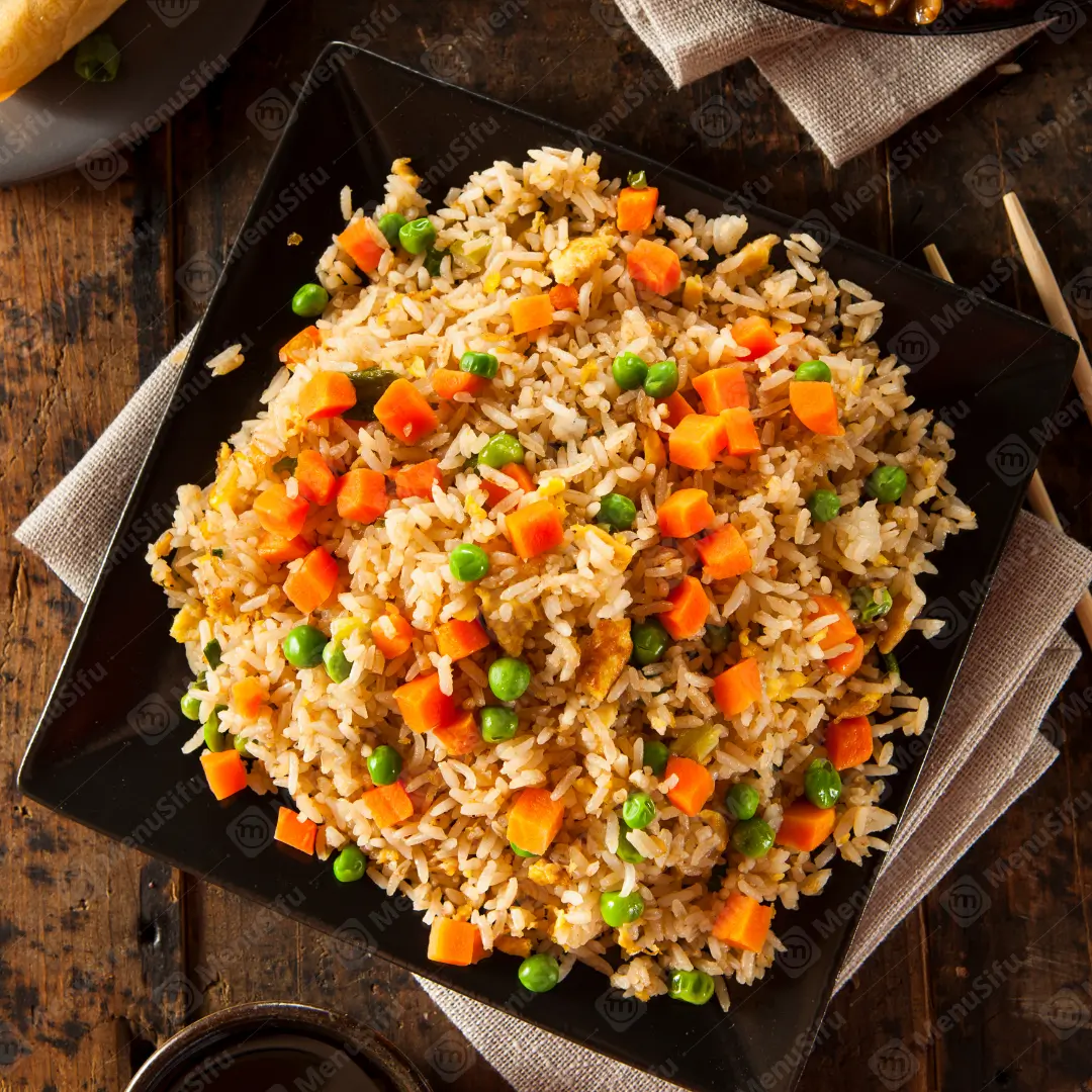 plain fried rice at $1.5 Express，a Chinese Fast Food Restaurant in Kenner