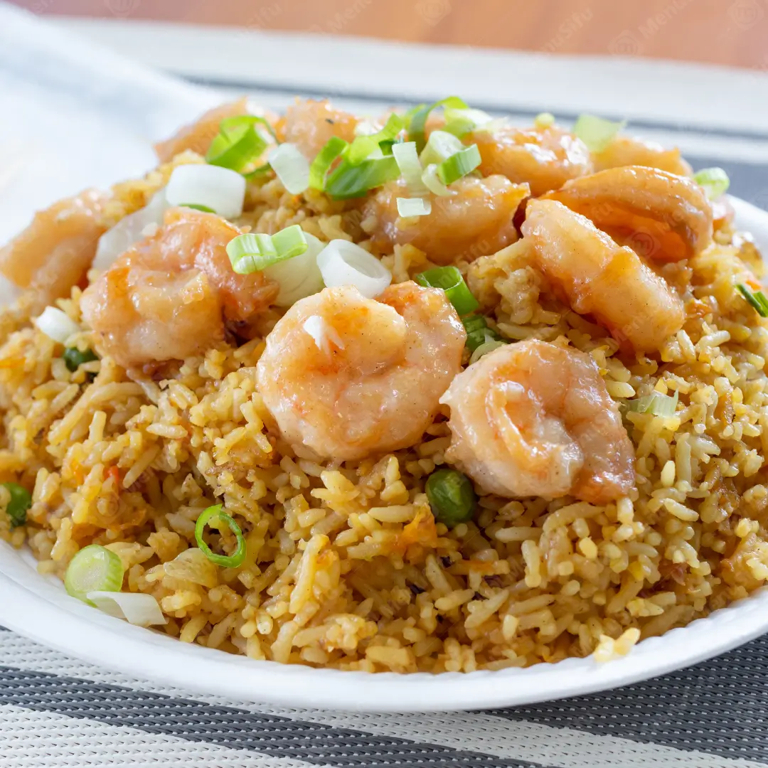 shrimp fried rice at $1.5 Express，a Chinese Fast Food Restaurant in Kenner